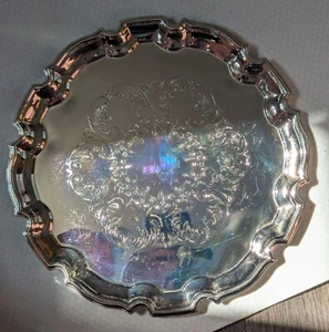 Vintage Mayell Silver EP en placa/bandeja/plato de acero - Imagen 1 de 4