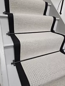 Riviera Verona 100% Wool stair runner 6.35mx60cm 13 Straight steps. - Picture 1 of 4