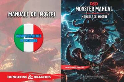 Dungeons & Dragons D&D Next Manuale Dei Mostri [ITALIANO] HASBRO - Immagine 1 di 4