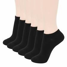 Ladies Black Trainer Socks in Women's 