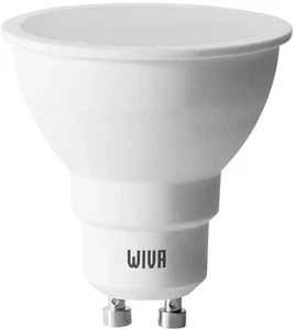 Wiva 90050024 Qtech led GU10 6W 4K 100D 500LM white shape 240V - Imagen 1 de 1