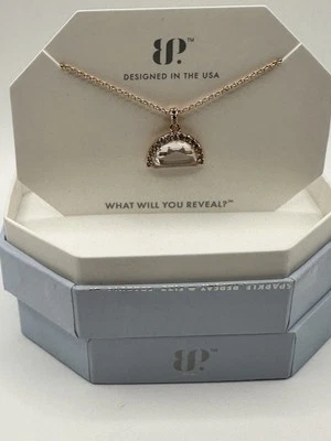 Collar Bomb Party “Two Become One” RBP8955 CZ Oro Rosa Foto 1 de 3