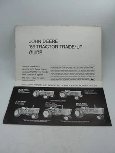 John Deere 1966 Traktor Inzahlungnahmeanleitung - Bild 1 von 6