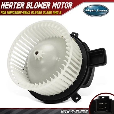 Motor soplador de climatización para Mercedes-Benz GLE350 GLE450 GLE63 AMG S GLS580 GLS63 AMG Foto 1 de 4
