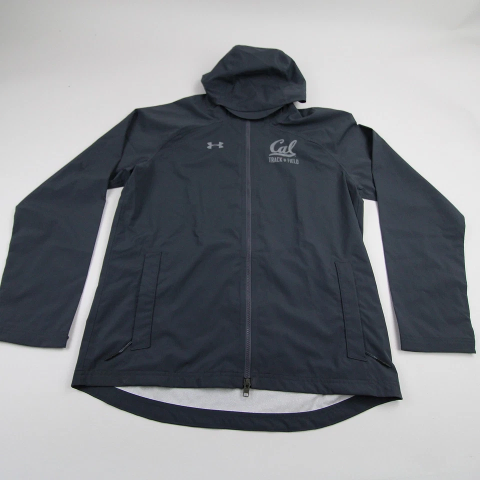 Chaqueta California Golden Bears Under Armour para mujer gris oscuro usada Foto 1 de 1