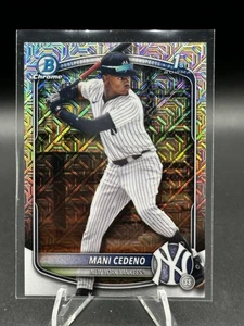 2025 Bowman Chrome Megabox Pick Your Mojo Refractor Mani Cedeno BCP-199 1ST - Bild 1 von 2