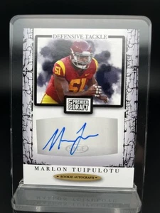 #A103 - 2021 Sage Premier Draft Marlon Tuipulotu Rookie Auto RC Chiefs - Bild 1 von 2