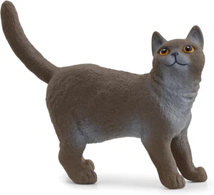 Figura de juguete de gato británico de pelo corto Farm World 13973 Schleich 89378 - Imagen 1 de 1