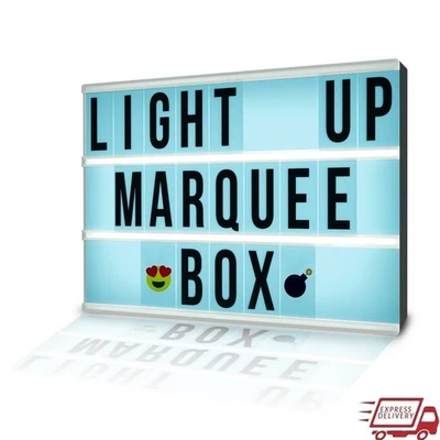 ColorBox LED Marquee Light Box 144 Tiles Remote Control Home Decor Party New - Image 1 of 4