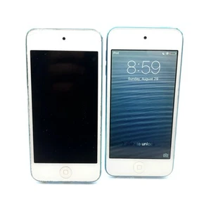 Lotto 2 Apple iPod Touch 5a generazione modello A1421 Blu - Per ricambi - Foto 1 di 2