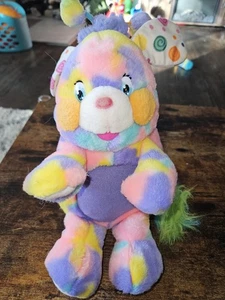2001 Popples Pixie Doodle Plush Tye Dye Vintage Stuffed Animal - Picture 1 of 6