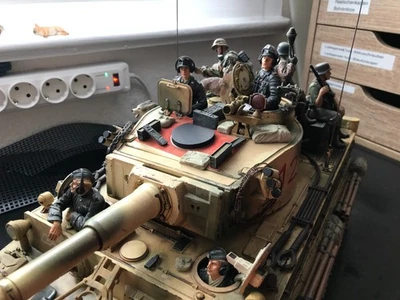 rc panzer tiger 1/16 metall - Bild 1 von 3