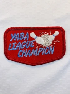 Vintage YABA League Champion Patch Bowling - Picture 1 of 3