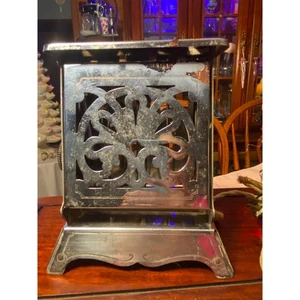 Antique Early 1900s Electric Toaster Drop Sides Ornate Edison 159T33 with cord - Picture 1 of 17