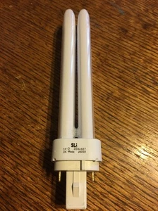 Iluminación SLi. 26w/827 2 pines bombilla de cuatro tubos. G24D3 26093 - Imagen 1 de 12