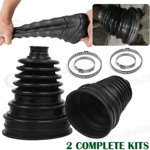 2 X Achsmanschette Faltenbalg Antriebswelle Universal Gelenksatz Manschette DE - Bild 1 von 13