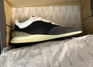 ECCO Herren Astir Retro Sneaker, Magnet/Schwarz/Hellweiß - Bild 1 von 5