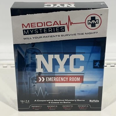 Medical Mysteries: NYC Emergency Room Board Game | New Sealed Buffalo Co-op - Image 1 of 4