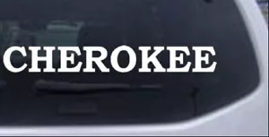Calcomanía Cherokee Indian ventana para computadora portátil para automóvil o camión - Imagen 1 de 32