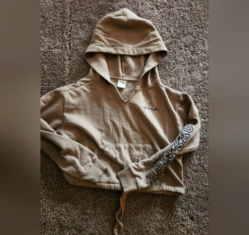 UNDERCOVER felpa con cappuccio rosa victoria s secret crop