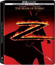 The Mask of Zorro (25th Anniversary SteelBook) (4K UHD Blu-ray) Antonio Banderas