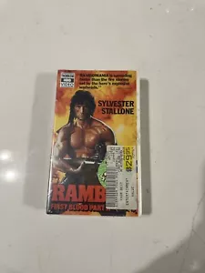Rambo First Blood Part II 2 Thorn EMI HBO Video Sealed Clamshell Case VHS NEW - Picture 1 of 10