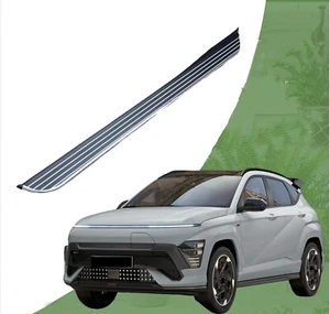 2PCS  Running Board fits for Hyundai KONA 2024 2025 Side Step Nerf Bar Aluminum - Picture 1 of 7