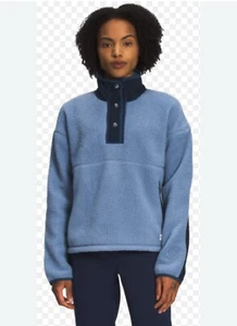 The North Face Cragmont Fleece Quarter-Snap Long-Sleeve Pullover Women's Medium - Picture 1 of 5