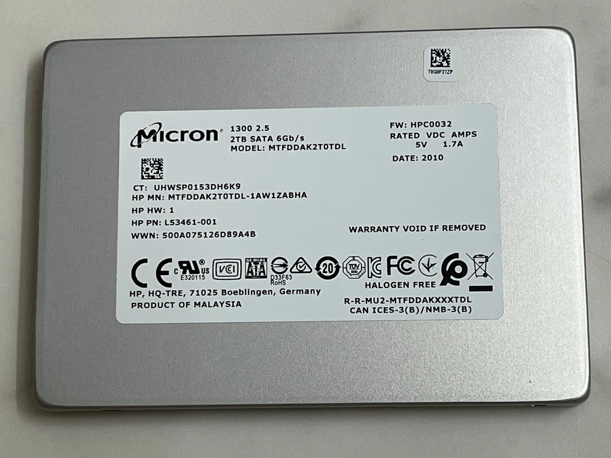 ②-W918-Micron SATA 256GB 2.5インチ SSD 4点 ②-W918-Micron SATA