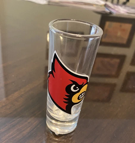 Louisville Cardinals 2oz Tall Shot Glass Cover