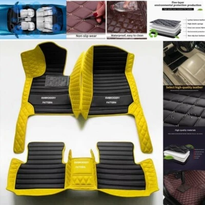 For Infiniti G20 G25 G35 G37 Car Mats All Weather Car Rugs Auto Liners Carpets - Image 1 of 4