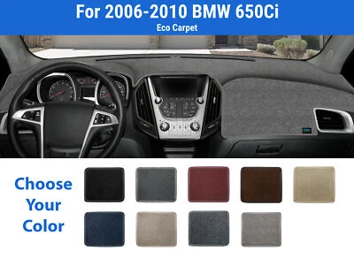 Dashboard Dash Mat Cover for 2006-2010 BMW 650Ci (Poly Carpet) - Image 1 of 4