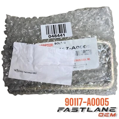 2005-2023 TOYOTA TACOMA REAR LEAF SPRING AXLE BOLT NEW OEM 90117-A0005 - Image 1 of 4