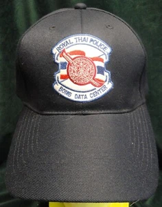 Rare ROYAL THAI POLICE BOMB DATA CENTER Strapback Hat Cap THAILAND - Picture 1 of 6