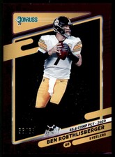 2021 Donruss Ben Roethlisberger #19 Purple Season Stat Line /65 (9044)