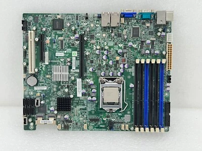 SUPERMICRO X8SI6-F-NI015 ATX Server LGA 1156 Motherboard w Intel Xeon X3450 CPU - Image 1 of 4