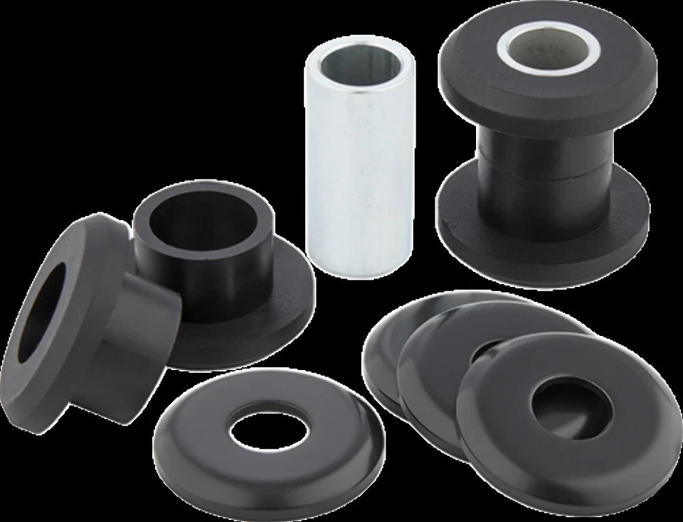 Arlen Ness Black Poly Handlebar Riser Bushing Kit 73-21 Harley Softail Sportster - Image 1 of 1