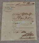 Certificat de décès colonial chinois authentique des années 1860 - document rare Coolie esclave