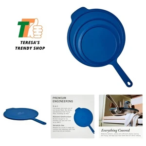 Cookware - Frying Pan Silicone Universal Lid - 9 in 1 Design Fits Multiple Pa... - Picture 1 of 7