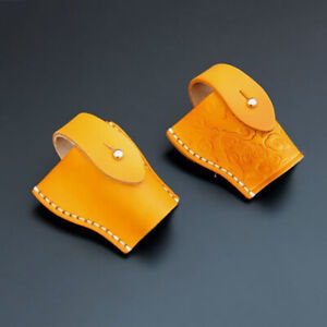Hand made Genuine leathe case for Slingshot belt Bag Cowhide catapult holder