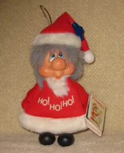 WADSWORTH HOBO ALS WEIHNACHTSMANN, VINTAGE DAUMENLUTSCHSPIELZEUG VON APPLAUSE, MIT ETIKETTEN - Bild 1 von 16