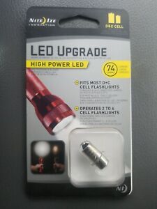 Nite Ize - 4005778 High Power LED Upgrade Bulb for C/D Flashlights, 74 Lumen Bul