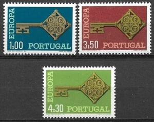 Portugal 1968 Yvert 1032/34 Europe CEPT MNH VF - Picture 1 of 1