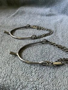 Stainless Steel Riding Spurs - Picture 1 of 4