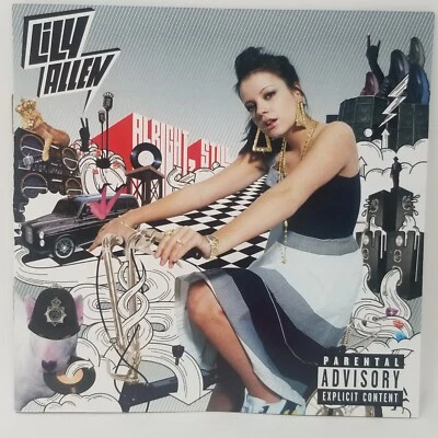 Компакт-диск и чехол Lily Allen Alright Still почти как новые + бесплатная внешняя обложка - Изображение 1 из 2