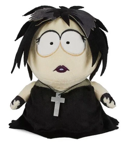 Kidrobot Plush NEW South Park Goth Kid Henrietta 8inch Phunny Cover