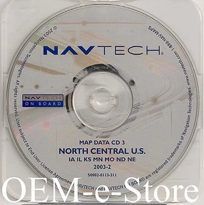 2000-2004 Land Range Rover / HSE Navigation CD Map #3 Cover IA IL KS MN MO ND NE - Picture 1 of 2