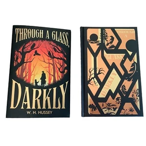 Through a Glass, Darkly by Bill Hussey Special Foiled Sprayed Edition Signed - Imagen 1 de 8