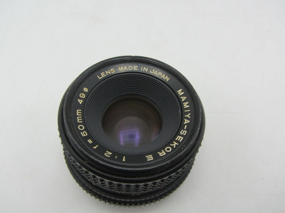 Mamiya f/2 Camera Lenses 50mm Focal for sale - eBay