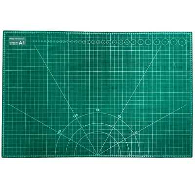 A1 CUTTING MAT NON SLIP SELF HEALING PRINTED GRID LINES - Image 1 of 4